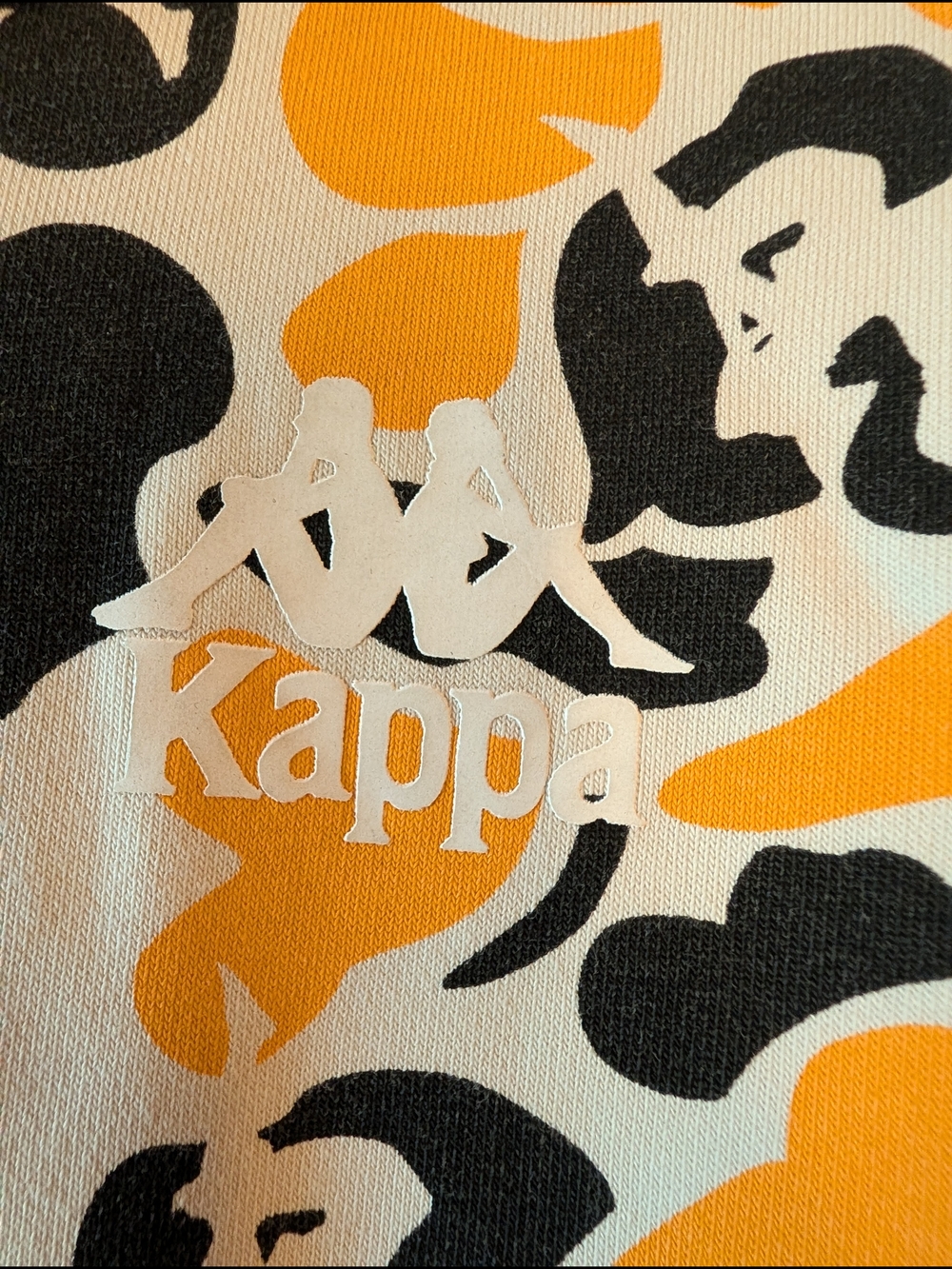 Kappa Women's Orange Camo Hoodie - S - Picture 7 of 10